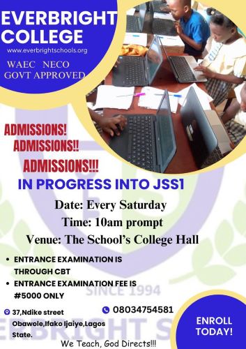 Common Entrance Exam Schedule Flyer